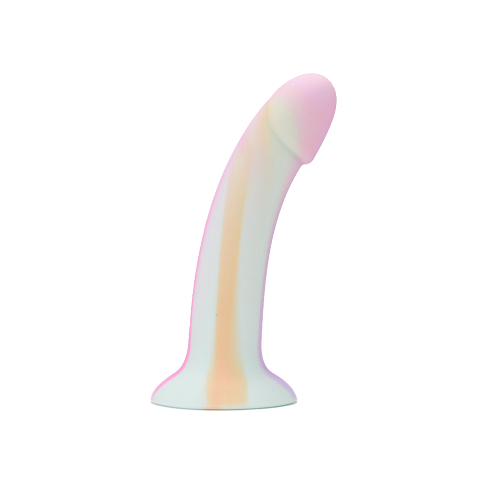 Mina – självlysande silikondildo, Minty
