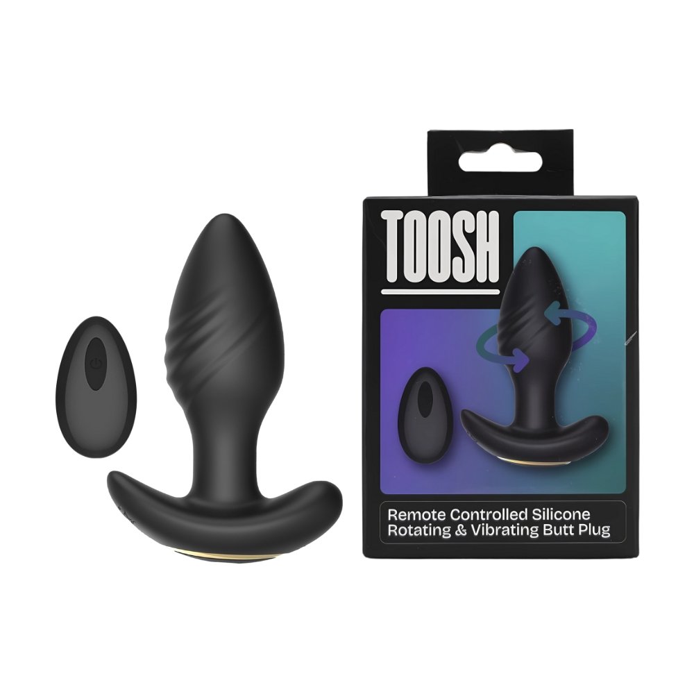 Toosh – roterande och vibrerande analplugg