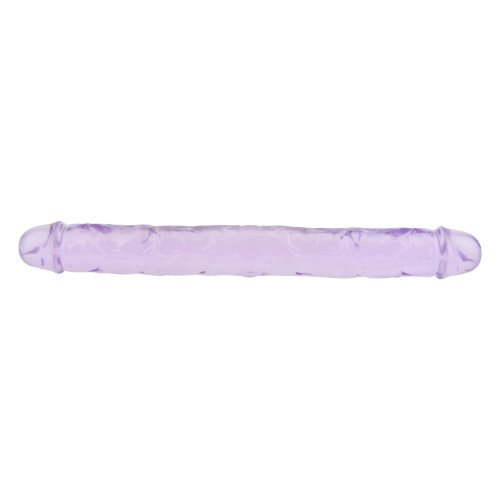 Loving Joy – dubbelsidig dildo, 30 cm, lila