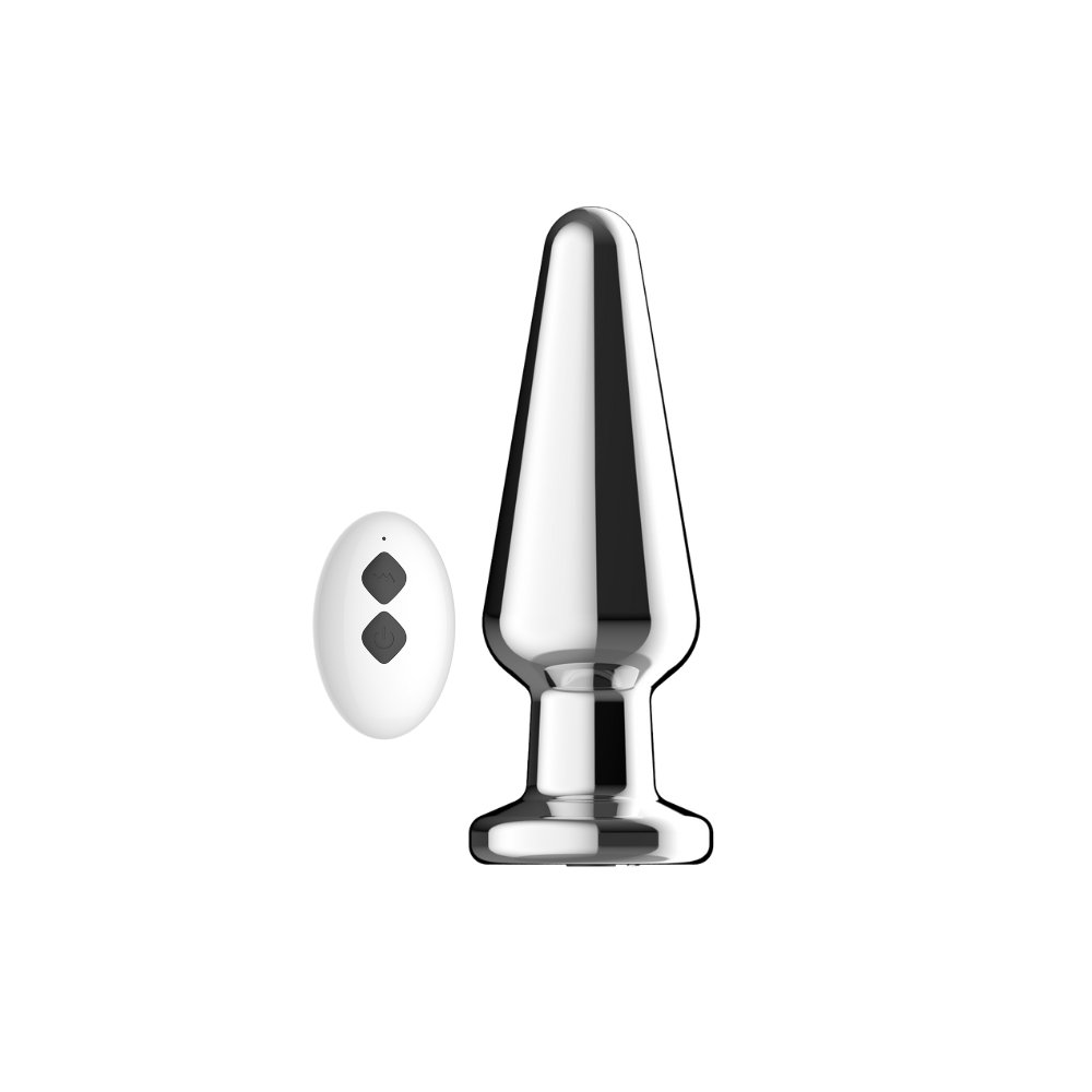 Toosh – fjärrstyrd vibrerande analplugg i metall