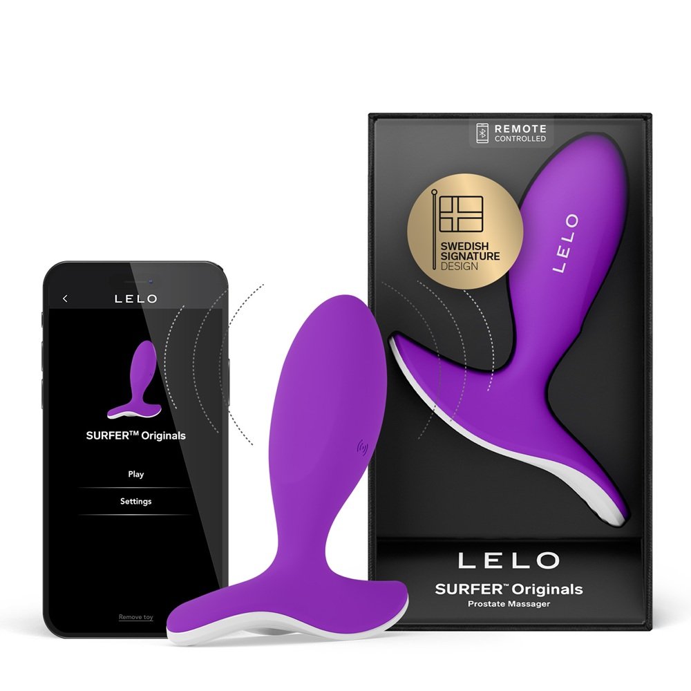 LELO Originals SURFER – vibrerande prostataplugg