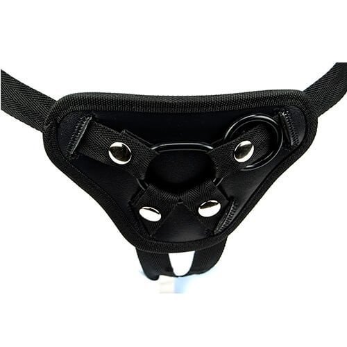 Loving Joy – justerbar strap-on-sele, svart