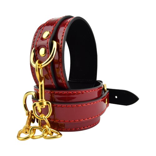 Bound to Please – röda ankelmanschetter